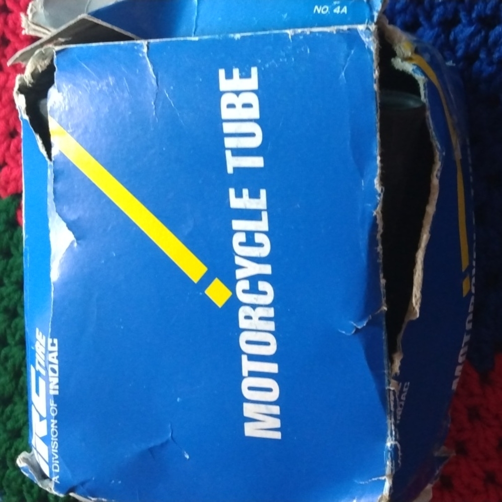 Motorcycle tire tube